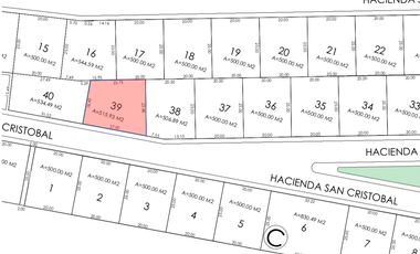 TERRENO EN VENTA EN HACIENDA EL ROSARIO EN TORREON