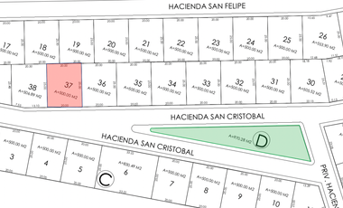 TERRENO EN VENTA EN HACIENDA EL ROSARIO EN TORREON