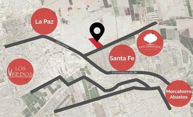 TERRENO EN VENTA EN EJIDO LA PAZ, TORREON