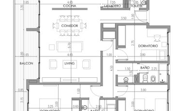 Departamentos en venta céntricos en Junin, uno, dos y tres dormitorios.