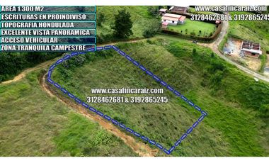 lote de 1300m2 con escrituras proindiviso marinilla 💲52millones