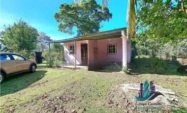VENDO CASA 1HAB. CON LOTE DE 800MTS DOLEGA