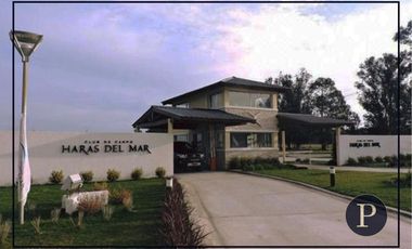 Terreno en barrio Haras del Mar