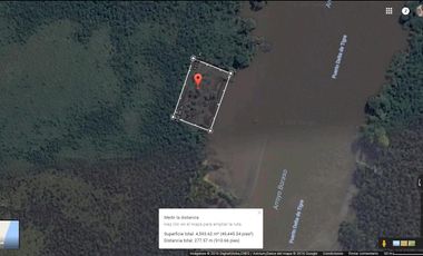 Cuatro Terrenos en venta en block en Río Urion Tigre