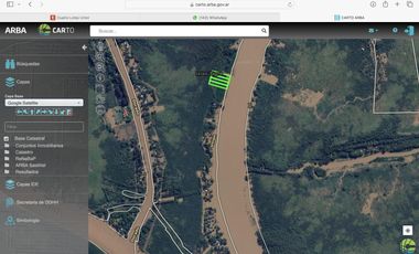 Cuatro Terrenos en venta en block en Río Urion Tigre