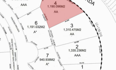 Terreno comercial en Zona Esmeralda