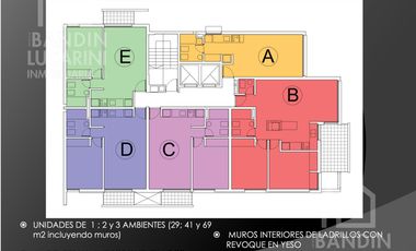 Departamento en Berazategui a estrenar. Edificio Satori 2 AMBIENTES. Entrega Primavera 2024.