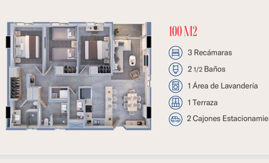 Departamentos Preventa Zona Huasteca / Entrega 2026