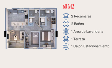 Departamentos Preventa Zona Huasteca / Entrega 2026
