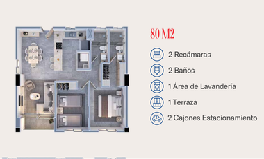 Departamentos Preventa Zona Huasteca / Entrega 2026