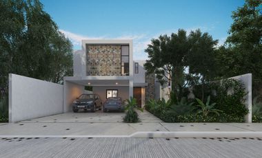 Casa Residencial en Cholul, 4 recámaras y piscina en Residencial