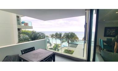 En venta departamento vista al mar Edf. Poseidon