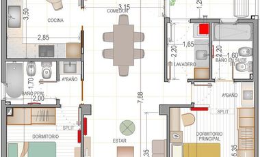Departamento en Edificio Vecchio VII (44 e/ 11 y 12)