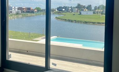 ALQUILER TEMPORARIO CASA A ESTRENAR 5 AMBIENTES C/PISCINA A LA LAGUNA, BARRIO LA ALAMEDA CANNING