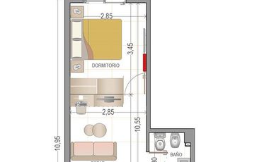 Departamento en Edificio Vecchio VII (44 e/ 11 y 12)