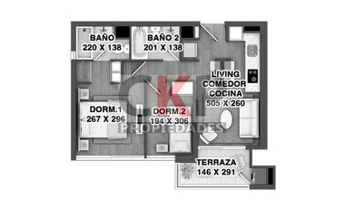 Departamento en Venta en Metro Ñuble / Guillermo Mann
