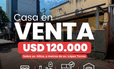 avenida Mitre, casi avenida Lopez Torres