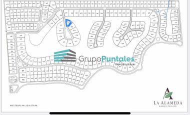 Lote de 1179 m2 en Barrio La Alameda con fondo a la laguna etapa 2, listo para construir