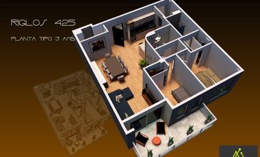 Venta en Pozo  - Departamento 3 ambientes de categoría -  Riglos al 400 - Caballito