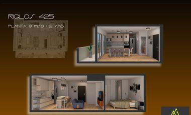 Venta en Pozo  - Departamento 3 ambientes de categoría -  Riglos al 400 - Caballito