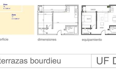 Venta departamento monoambiente con balcon - Tigre