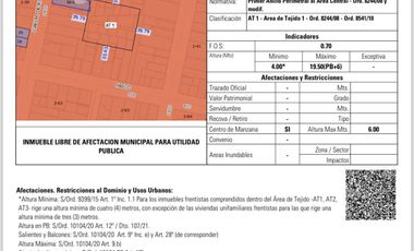 Venta Terreno Apto Construcción PB   6 Pisos