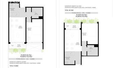 Departamento de tres ambientes en venta - Moron Sur