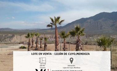 Lote en venta Cacheuta, Mendoza