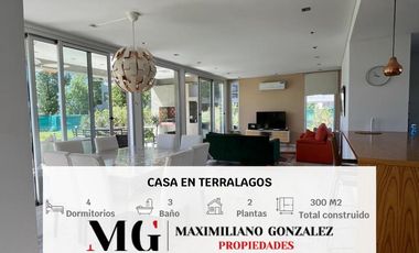 Casa en alquiler, 6 ambientes - Terralagos, Canning.
