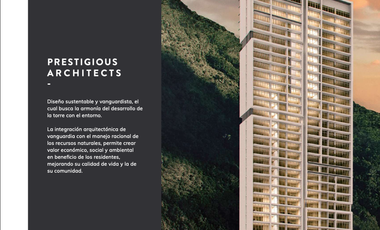 Departamento en preventa en San Pedro Garza García