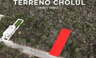 Terreno en venta Mérida Yucatán, Cholul
