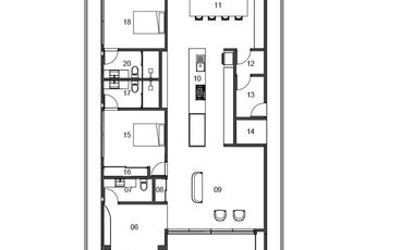 Casa de un piso en Club de golf Provincia en pre-venta