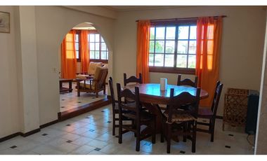 CHALET EN ALQUILER TEMPORARIO A 1 CUADRA DEL MAR PARA 5 PERSONAS