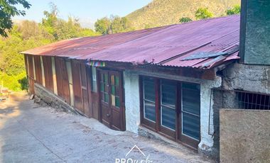 Parcela en Venta en Casa Acceso ruta G25, 583 m2 construido 5.900 m2 terreno, El Canelo, San José de Maipo