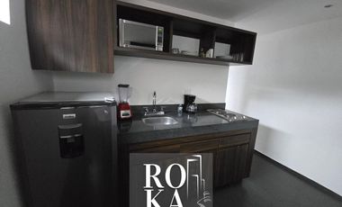 Departamento amueblado en renta Xalapa Veracruz zona Murillo Vidal