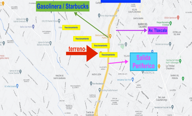 Terreno en Venta Cuautlancingo