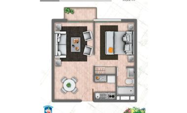 1 dormitorio 1 baño Av. Mapocho 1892 Santiago 275.000