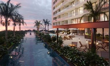 DEPARTAMENTO DE LUJO CON AMENIDADES EN PREVENTA EN MERIDA, YUCATAN.