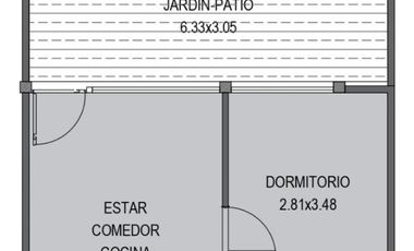 Departamento en venta - 1 Dormitorio 1 Baño - 36Mts2 - Villa Domínico