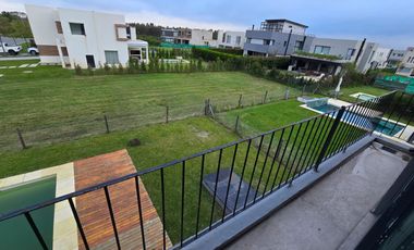 CASA DE 5 AMBIENTES A ESTRENAR CON JARDIN Y PILETA EN BARRIO ARAUCARIAS, PUERTOS DEL LAGO, ESCOBAR. ALQUILER