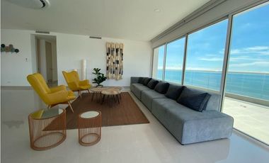 Una casa en el aire con vista al mar
