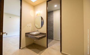 Townhouse en venta en Temozón Village Merida de 3 habitaciones y alberca