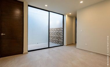 Townhouse en venta en Temozón Village Merida de 3 habitaciones y alberca