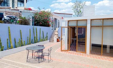 MARFIL Casa con jardín, cabaña y departamento en venta
