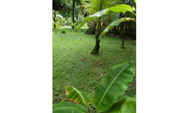 TERRENO TITULADO CON  PISCINA  / FRENTE AL MAR /  PORTOBELO / 5,500 M2