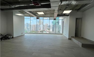 OFICINA / CALLE 50 / TORRE GLOBAL /106m2 / NEGOCIABLE/ ESPACIO ABIERTO