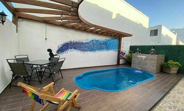 CASA EN RENTA CON ALBERCA EN CUMBRES MONTENOVA  - GARCIA NL.
