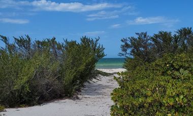 Casa FRENTE AL MAR en Venta, Telchac Yucatán