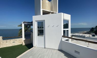 DE OPORTUNIDAD! Casa frente al mar en Venta en Santa Clara, Yucatán
