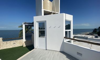 Casa frente al mar en Venta en Santa Clara, Yucatán